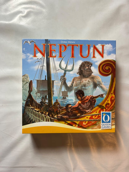 NEPTUN Brettspiel Deutsche Ausgabe Spiel QUEEN GAMES - Vollständig - Ansicht 2