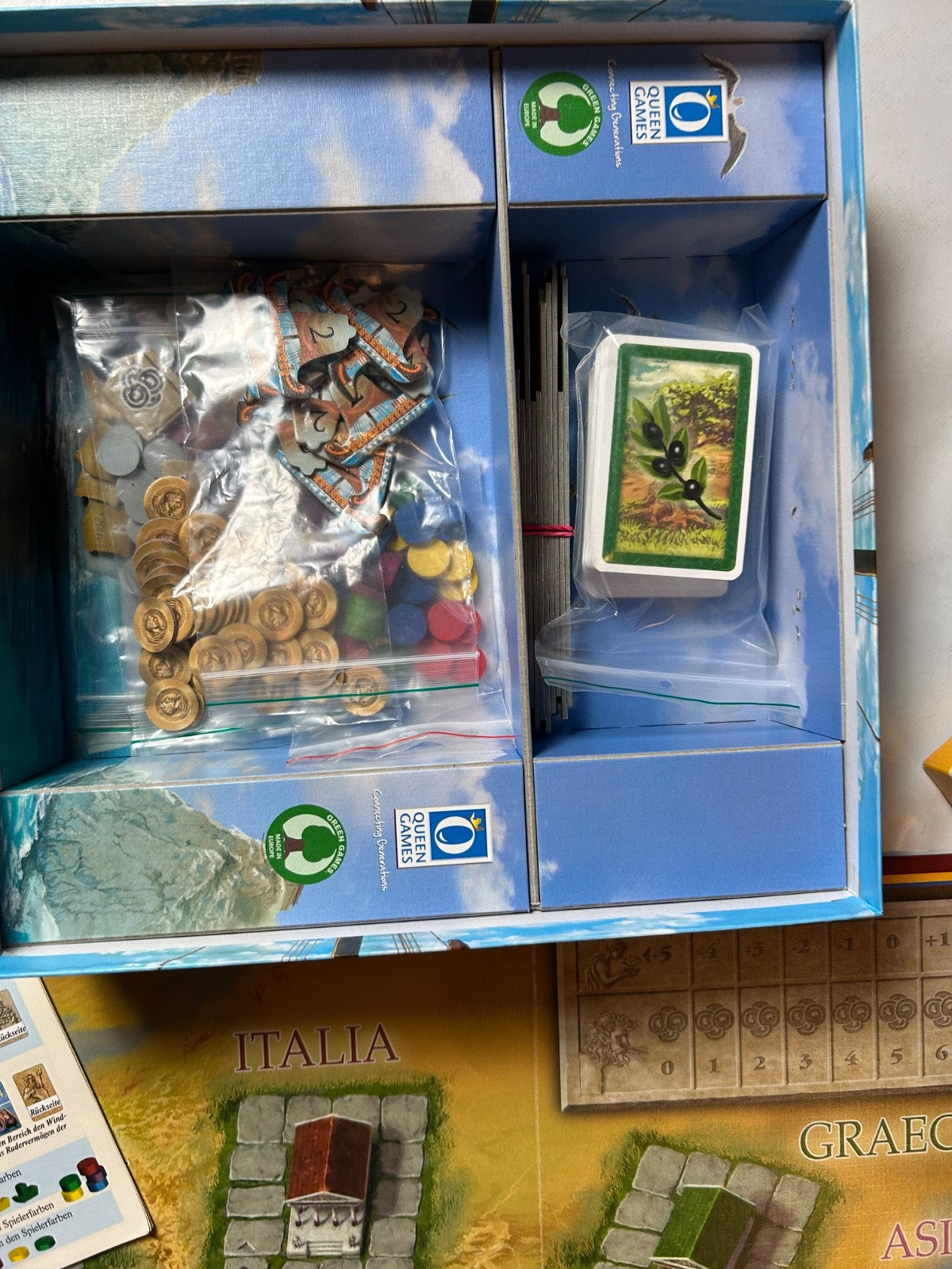 NEPTUN Brettspiel Deutsche Ausgabe Spiel QUEEN GAMES - Vollständig - Ansicht 8