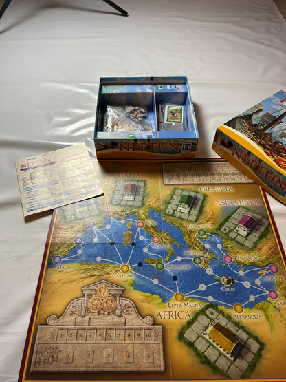 NEPTUN Brettspiel Deutsche Ausgabe Spiel QUEEN GAMES - Vollständig - Ansicht 9
