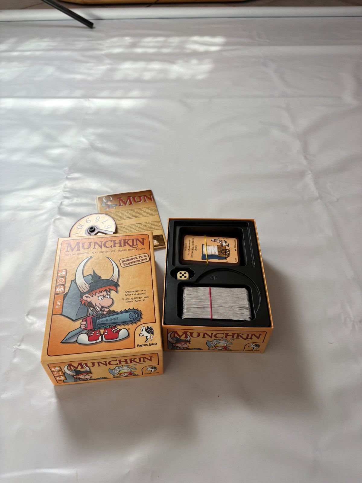 Neu Munchkin Basis Spiel + Erweiterung Pegasus Spiele - Vollständig - Ansicht 7