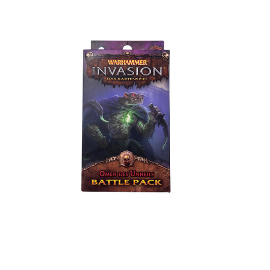 NEU - Warhammer Invasion - Omen des Unheils - Battle Pack NEU – SKU A13329 – Kartenspiel gebraucht kaufen bei Brettspielimperium