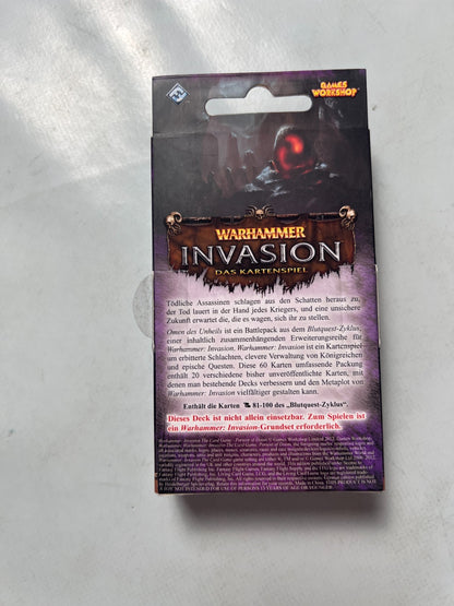 NEU  Warhammer Invasion  Omen des Unheils  Battle Pack NEU OVP - Ansicht 7