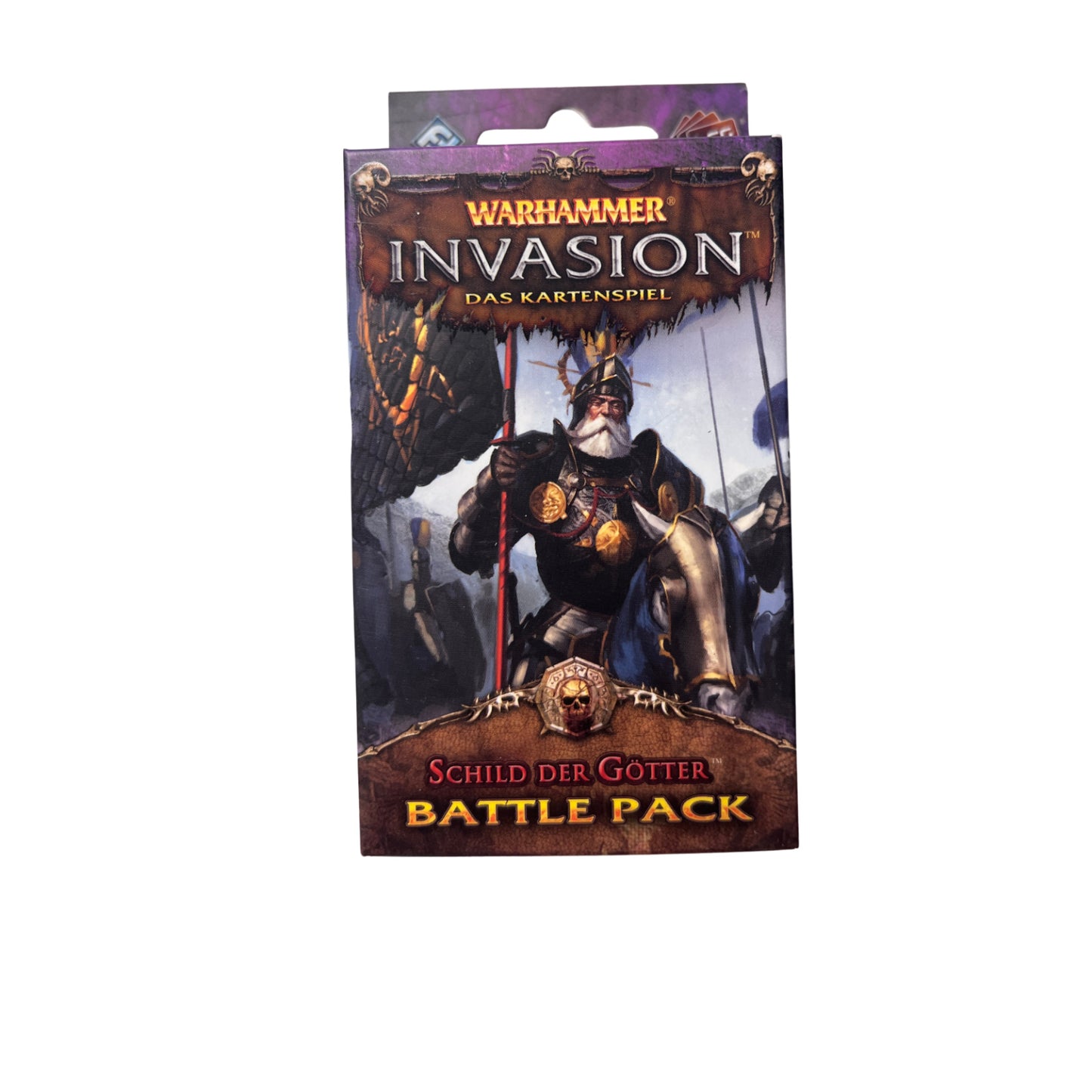 NEU - Warhammer Invasion - Schild der Götter - Battle Pack NEU – SKU A13332 – Kartenspiel gebraucht kaufen bei Brettspielimperium