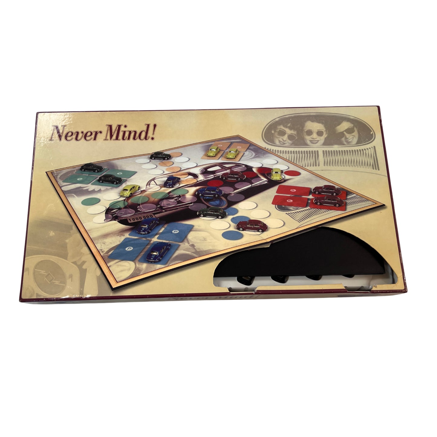 Never Mind Volkswagen Käfer Edition Klassiker mit 16 VW Beetle – SKU A13831 – Gesellschaftsspiel gebraucht kaufen bei Brettspielimperium