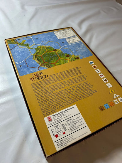 New world Avalon Hill Englisch Brettspiel 1990 Vollständig - Ansicht 12