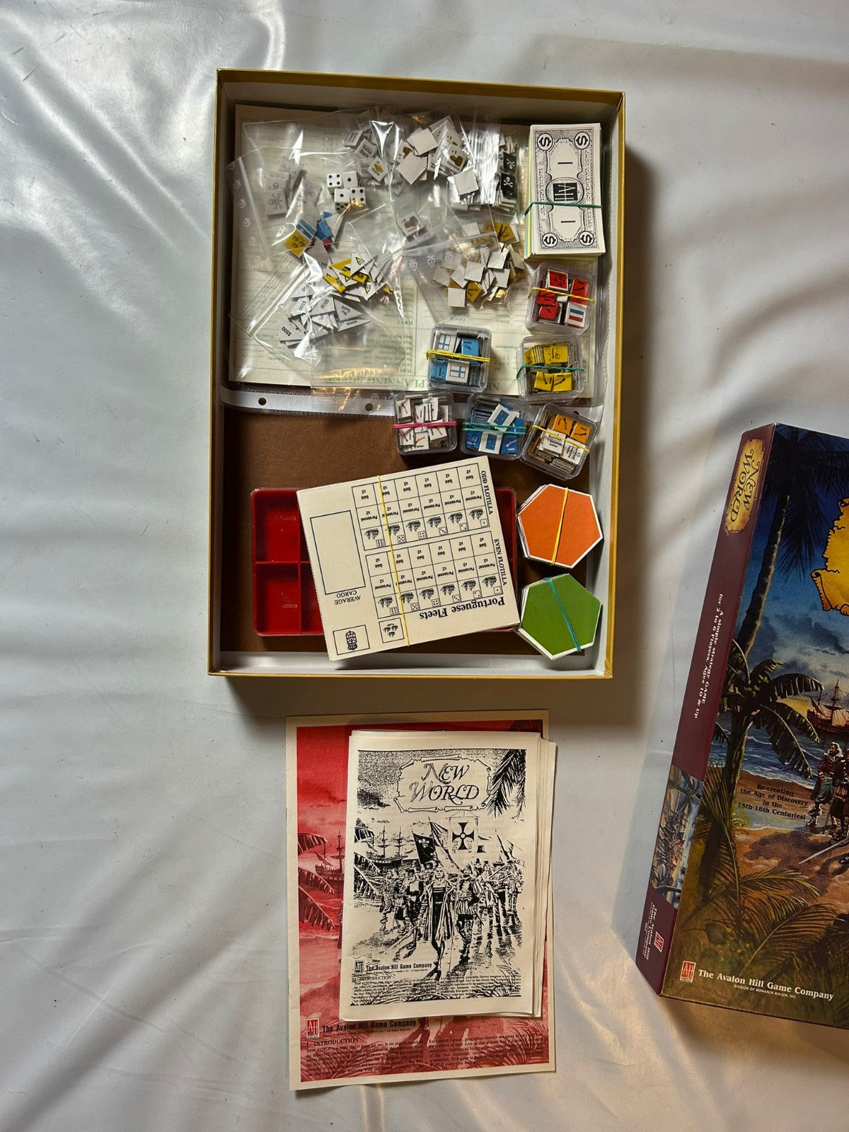New world Avalon Hill Englisch Brettspiel 1990 Vollständig - Ansicht 6