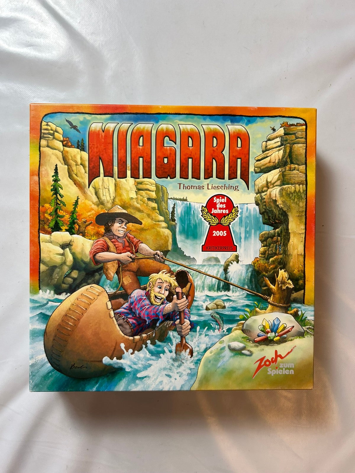 NIAGARA Ein wildes Wasserspektakel  Zoch Spiel des Jahres 2005  Vollständig - Ansicht 2