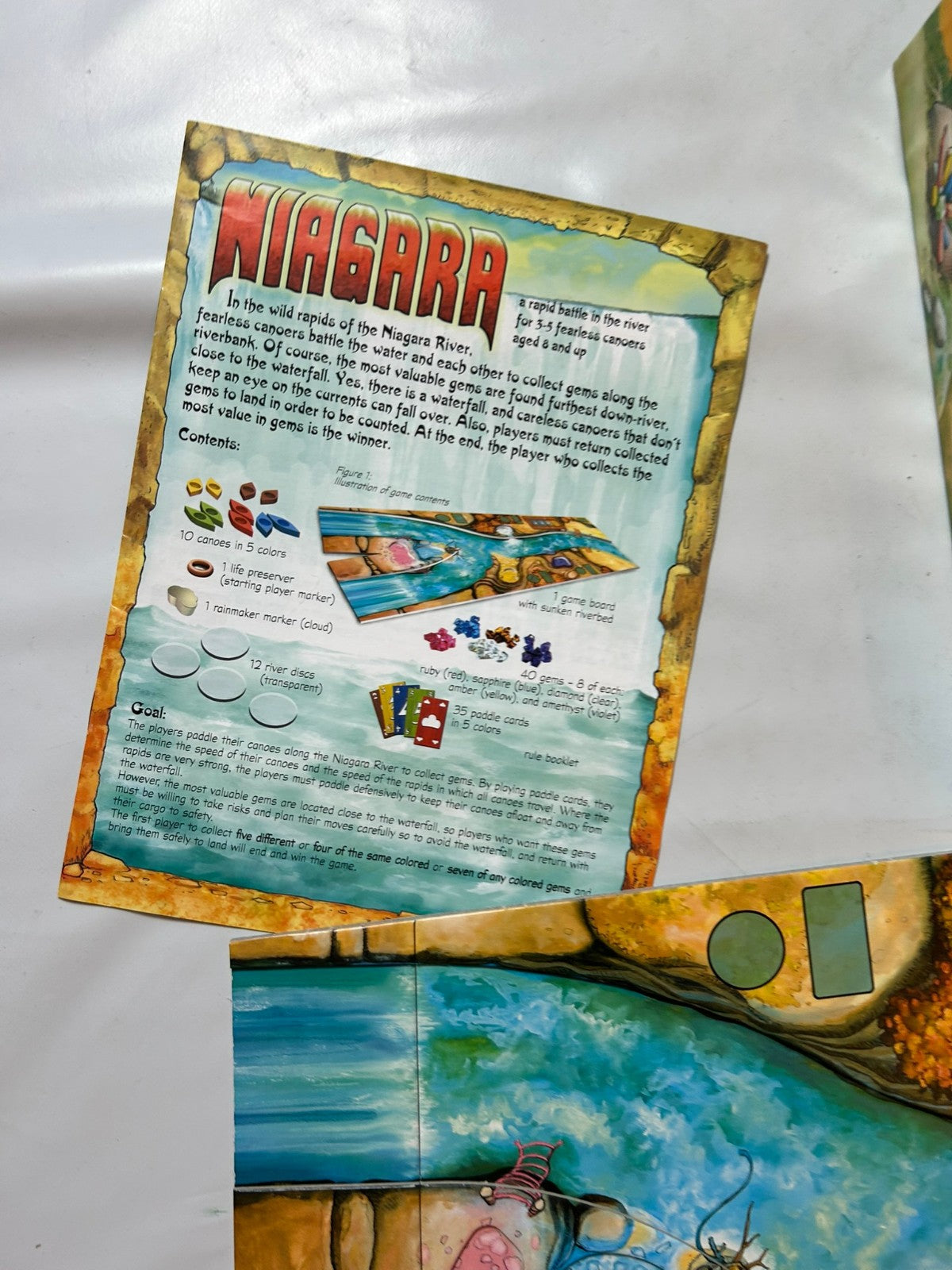 NIAGARA Ein wildes Wasserspektakel  Zoch Spiel des Jahres 2005  Vollständig - Ansicht 7
