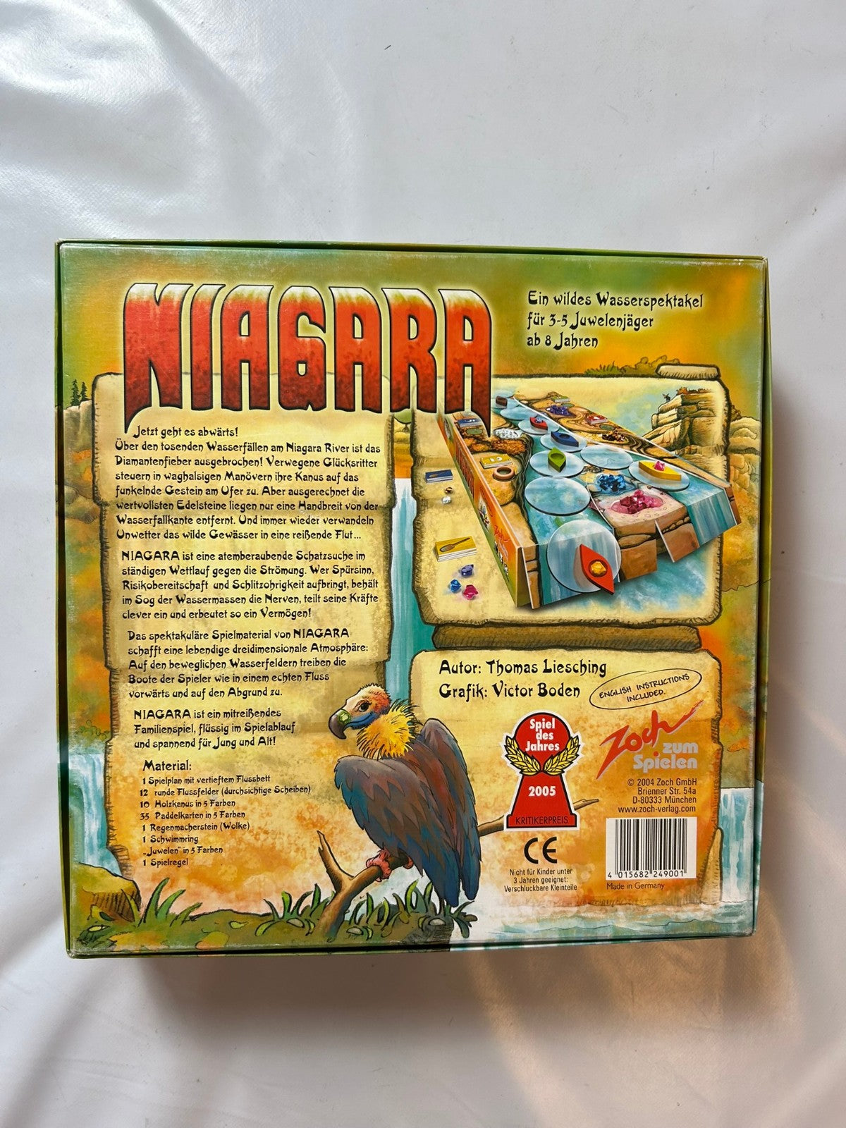 NIAGARA Ein wildes Wasserspektakel  Zoch Spiel des Jahres 2005  Vollständig - Ansicht 9