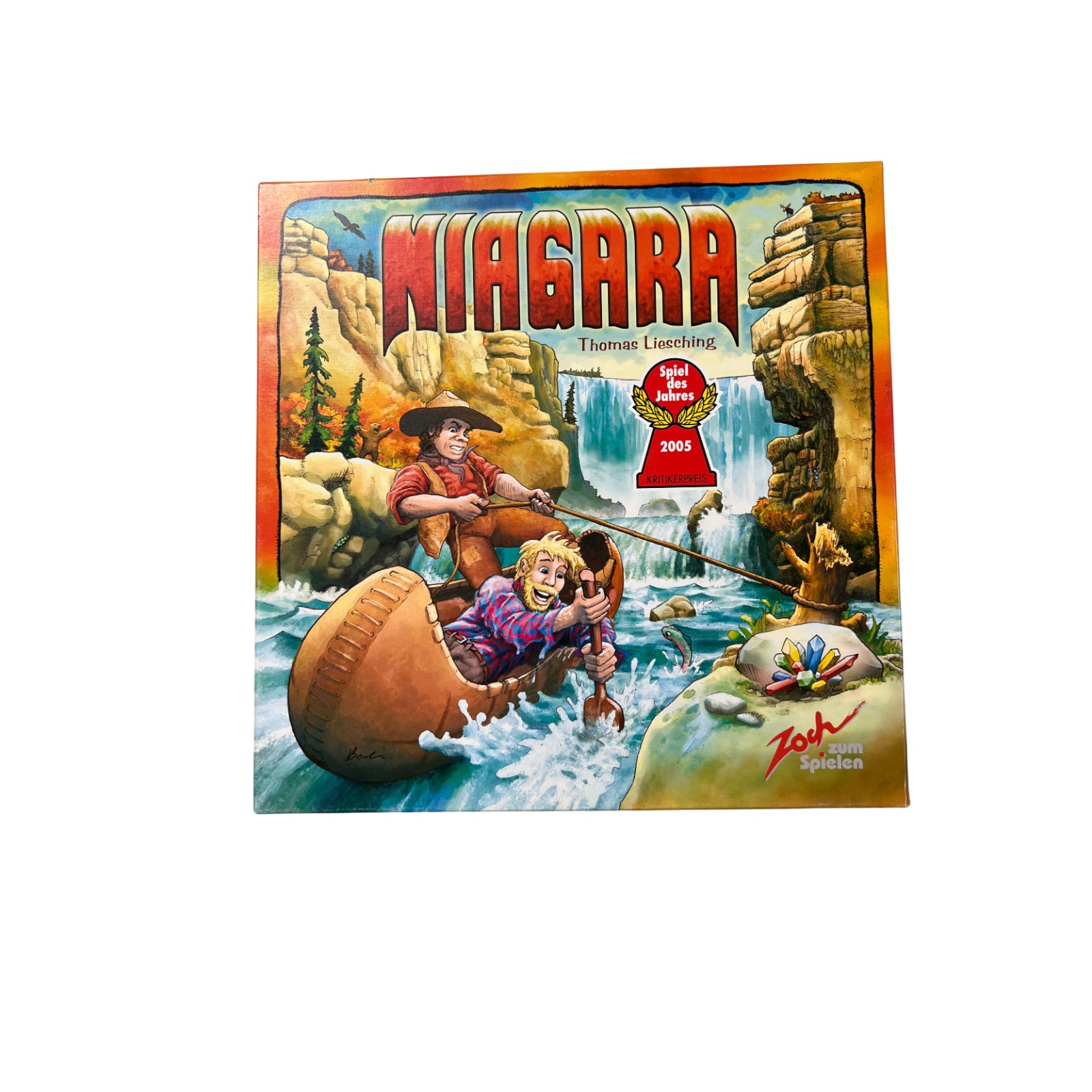 NIAGARA Ein wildes Wasserspektakel - Zoch Spiel des Jahres 2005 – SKU A13556 – Gesellschaftsspiel gebraucht kaufen bei Brettspielimperium