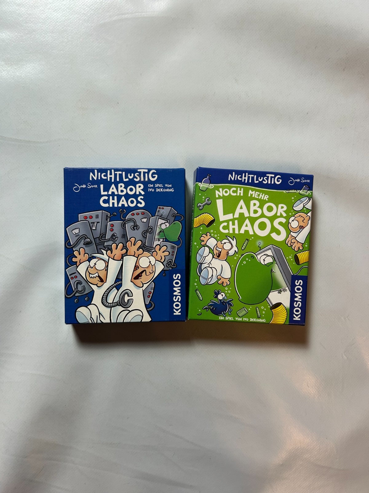 Nicht Lustig Spiel Labor Chaos + Noch mehr Labor Chaos  - Vollständig - Ansicht 2