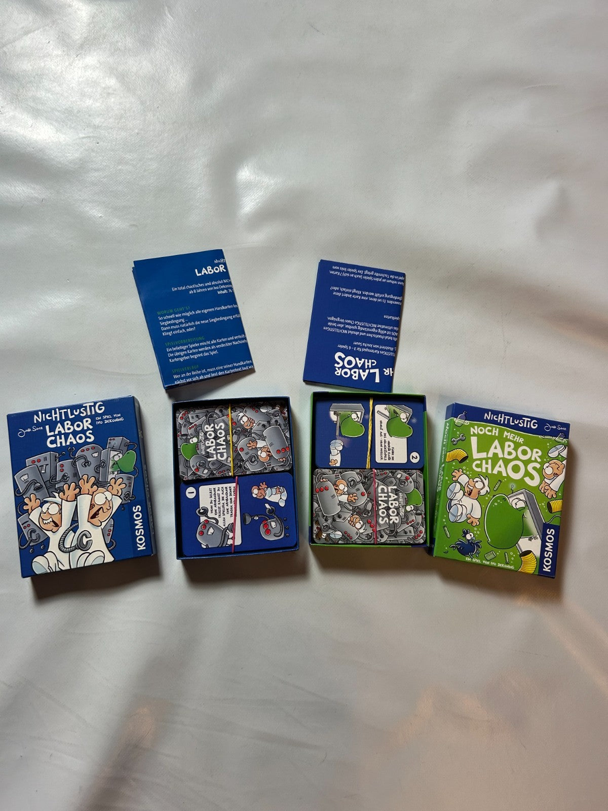 Nicht Lustig Spiel Labor Chaos + Noch mehr Labor Chaos  - Vollständig - Ansicht 6