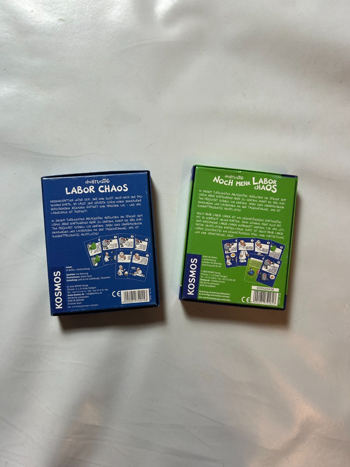 Nicht Lustig Spiel Labor Chaos + Noch mehr Labor Chaos  - Vollständig - Ansicht 8