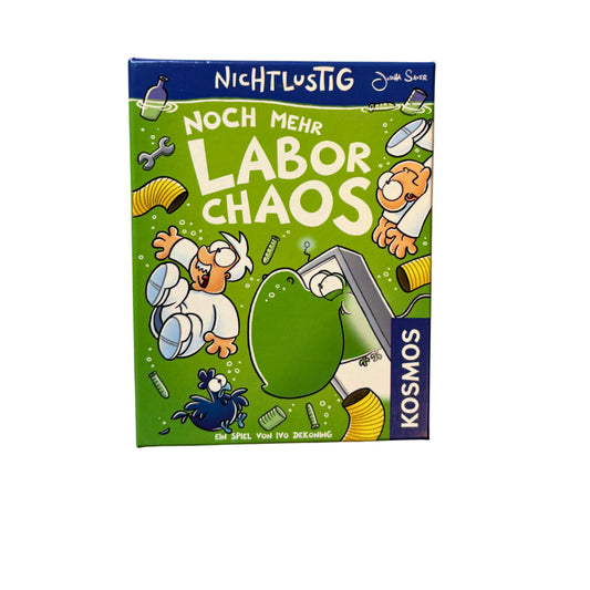 Nicht Lustig Spiel Noch mehr Labor Chaos - Kartenspiel – SKU A13084 – Kartenspiel gebraucht kaufen bei Brettspielimperium