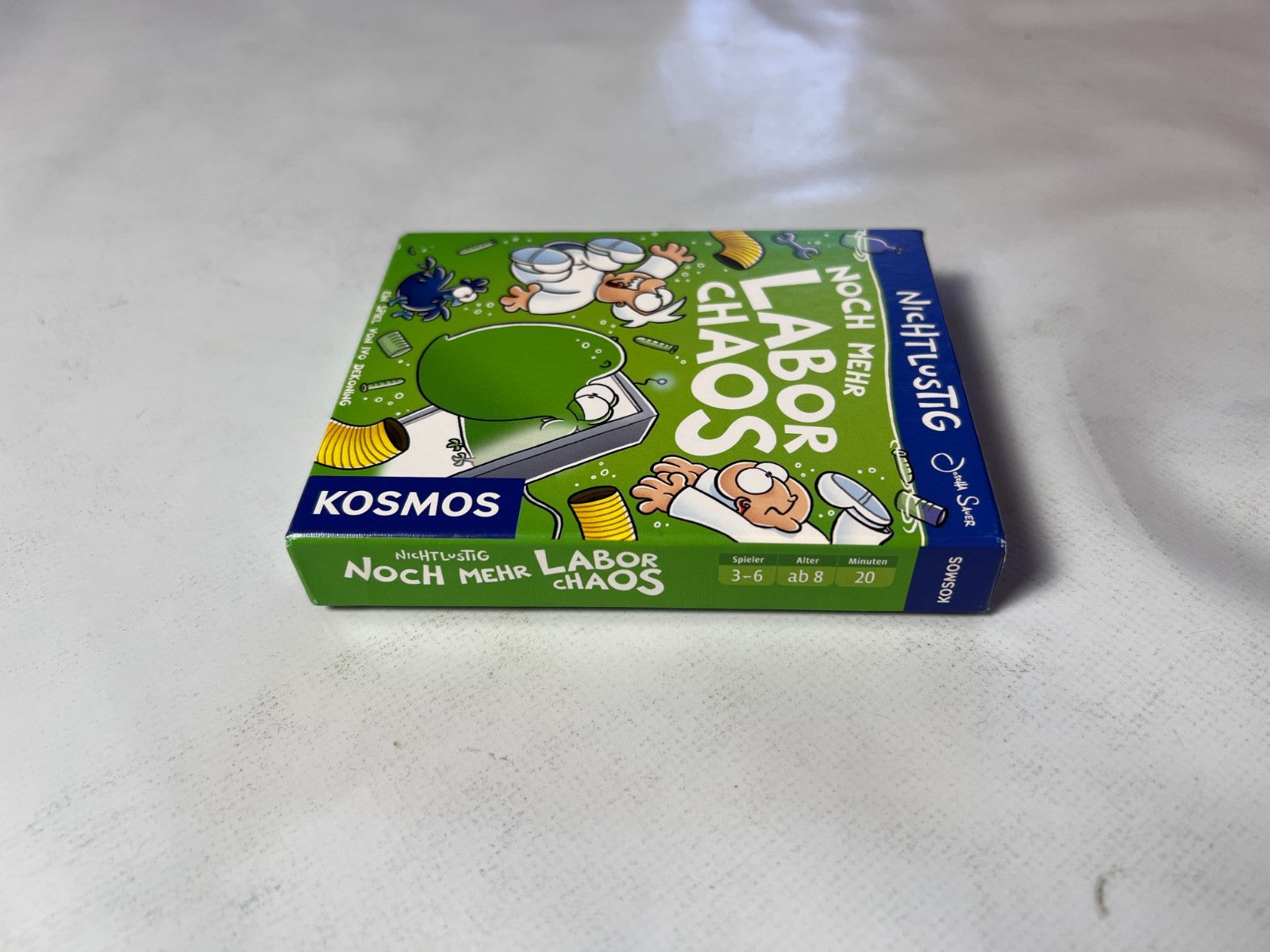Nicht Lustig Spiel Noch mehr Labor Chaos  Kartenspiel  Unbespielt - Ansicht 6