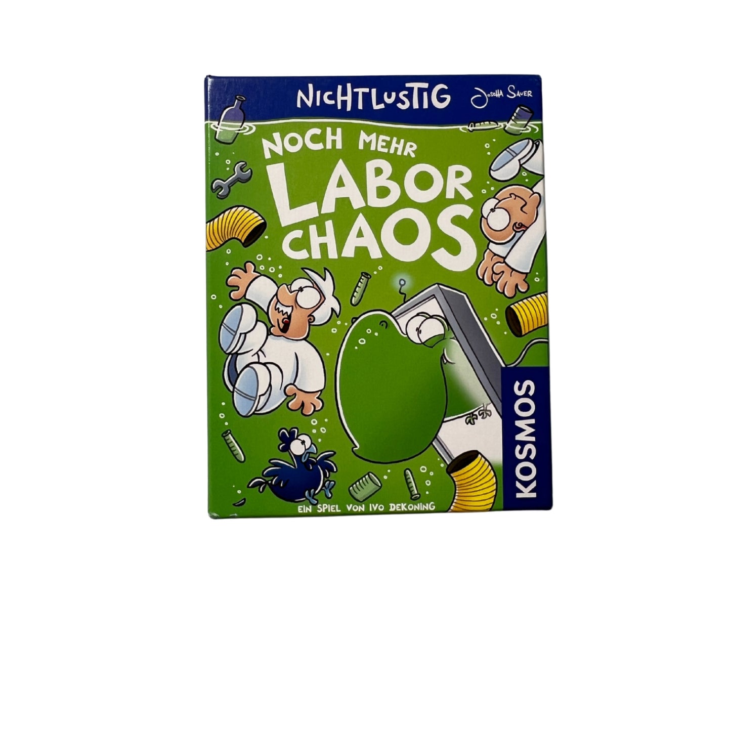 Nicht Lustig Spiel Noch mehr Labor Chaos - Kartenspiel - Unbespielt – SKU A10381 – Kartenspiel gebraucht kaufen bei Brettspielimperium