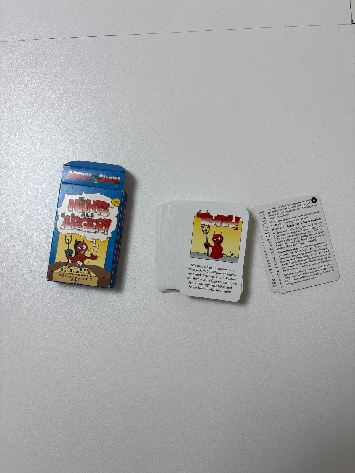 Nichts als Ärger! Kartenspiel Frank Stark  Heidelberger Spiele - Vollständig - Ansicht 6