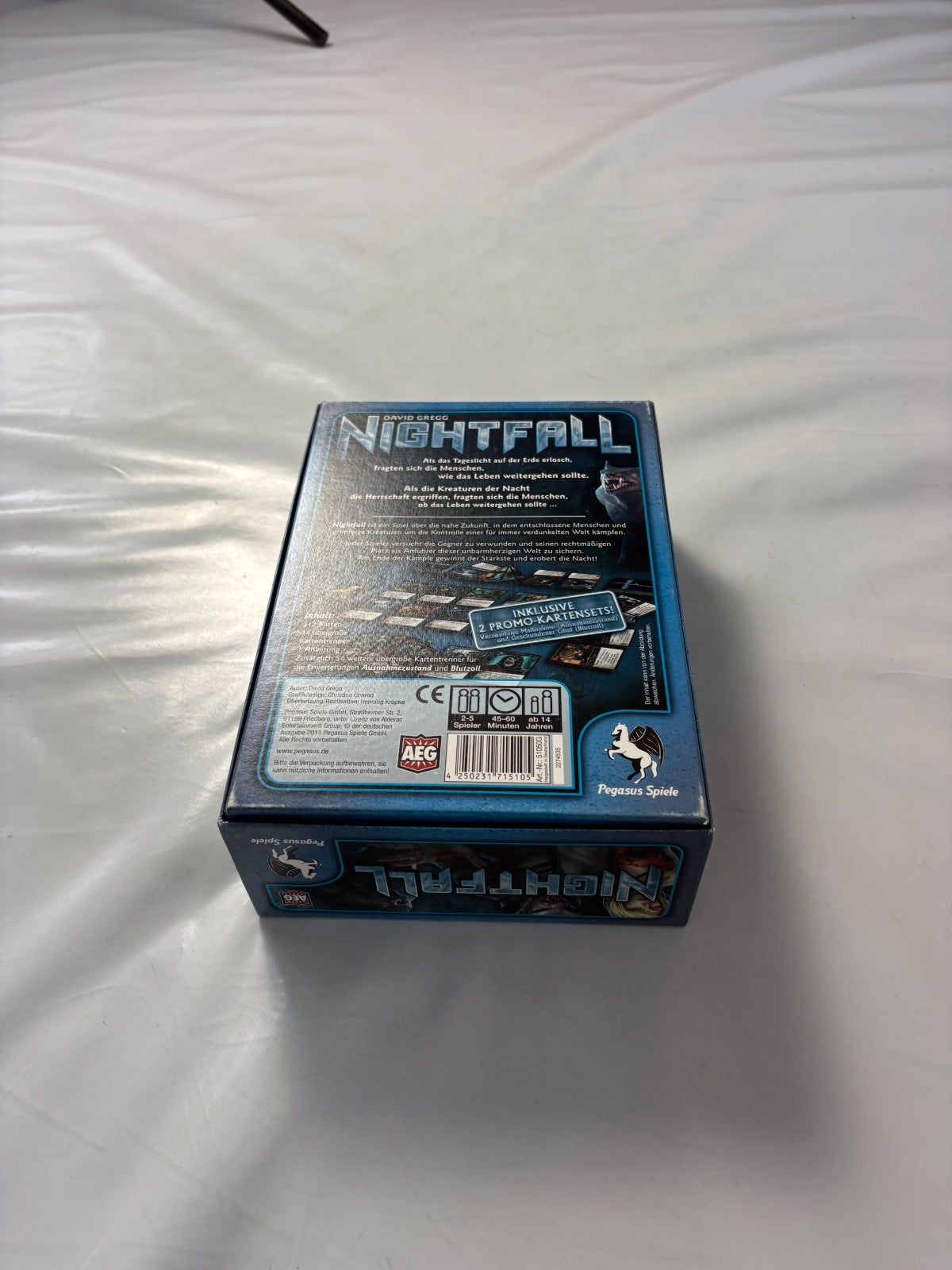 Nightfall  Boardgame  Kartenspiel  inkl. 2 Promo Sets  Pegasus  unbespielt - Ansicht 10
