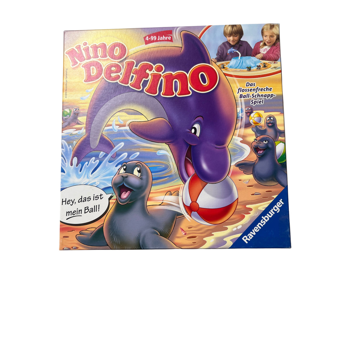 Nino Delfino Ravensburger Spiel Gesellschaftsspiel – SKU A13448 – Gesellschaftsspiel gebraucht kaufen bei Brettspielimperium