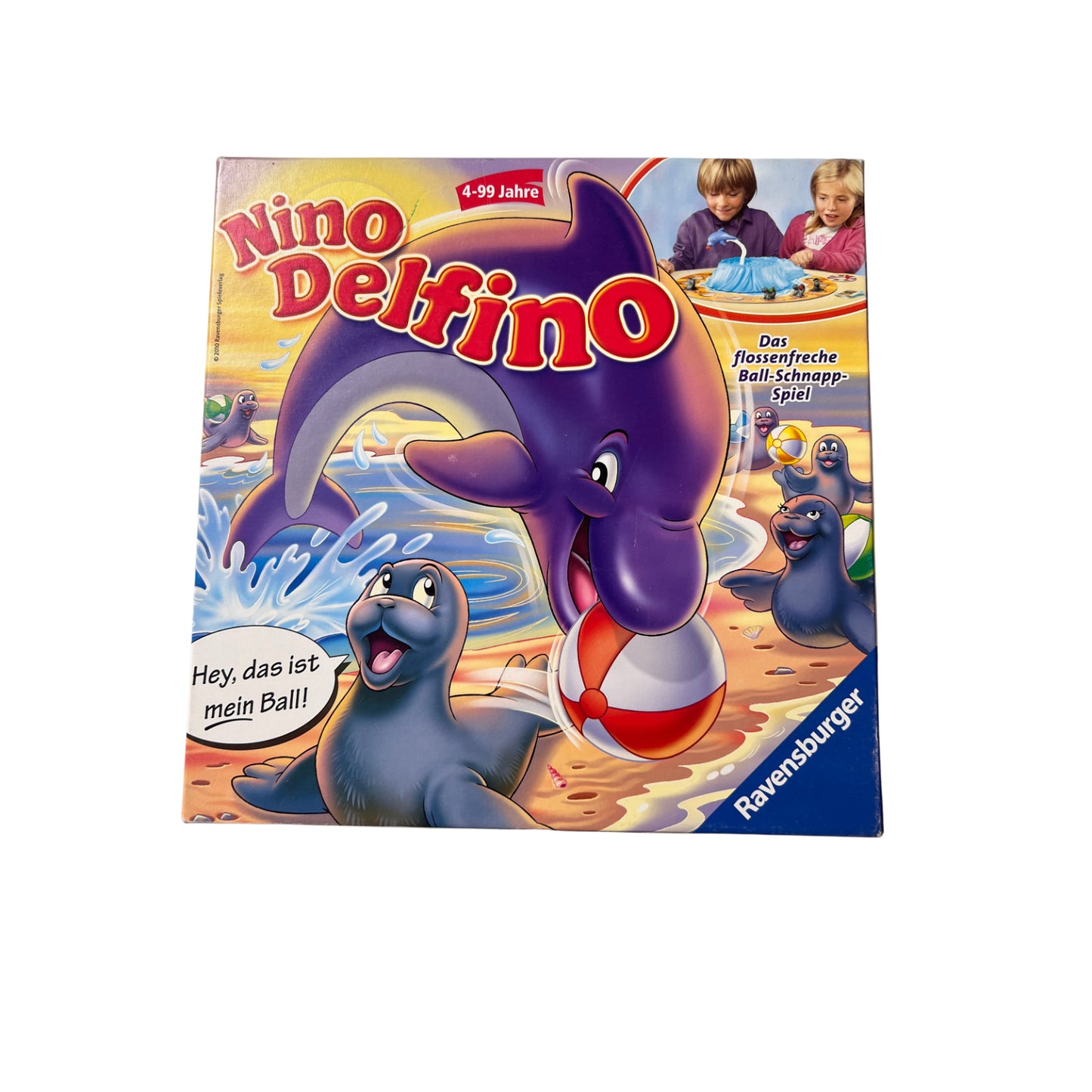 Nino Delfino Ravensburger Spiel Gesellschaftsspiel – SKU A14068 – Gesellschaftsspiel gebraucht kaufen bei Brettspielimperium