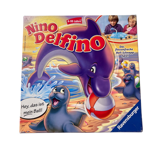 Nino Delfino Ravensburger Spiel Gesellschaftsspiel – SKU A14517 – Gesellschaftsspiel gebraucht kaufen bei Brettspielimperium