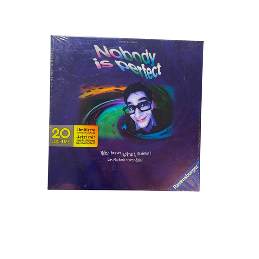 NOBODY IS PERFECT - 20 Jahre Jubiläumsauflage - Ravensburger 2012 - NEU in FOLIE - Ansicht 1