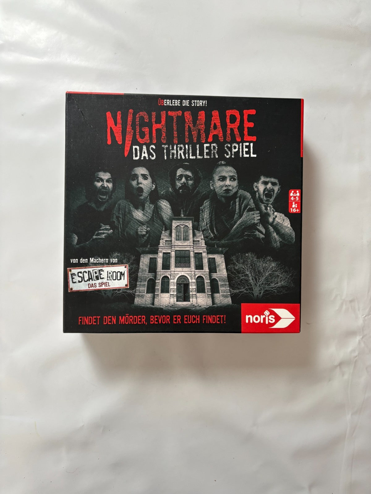 Noris Nightmare Das Thriller Spiel 4-5 Spieler ab 16 Deutsch - Vollständig - Ansicht 2