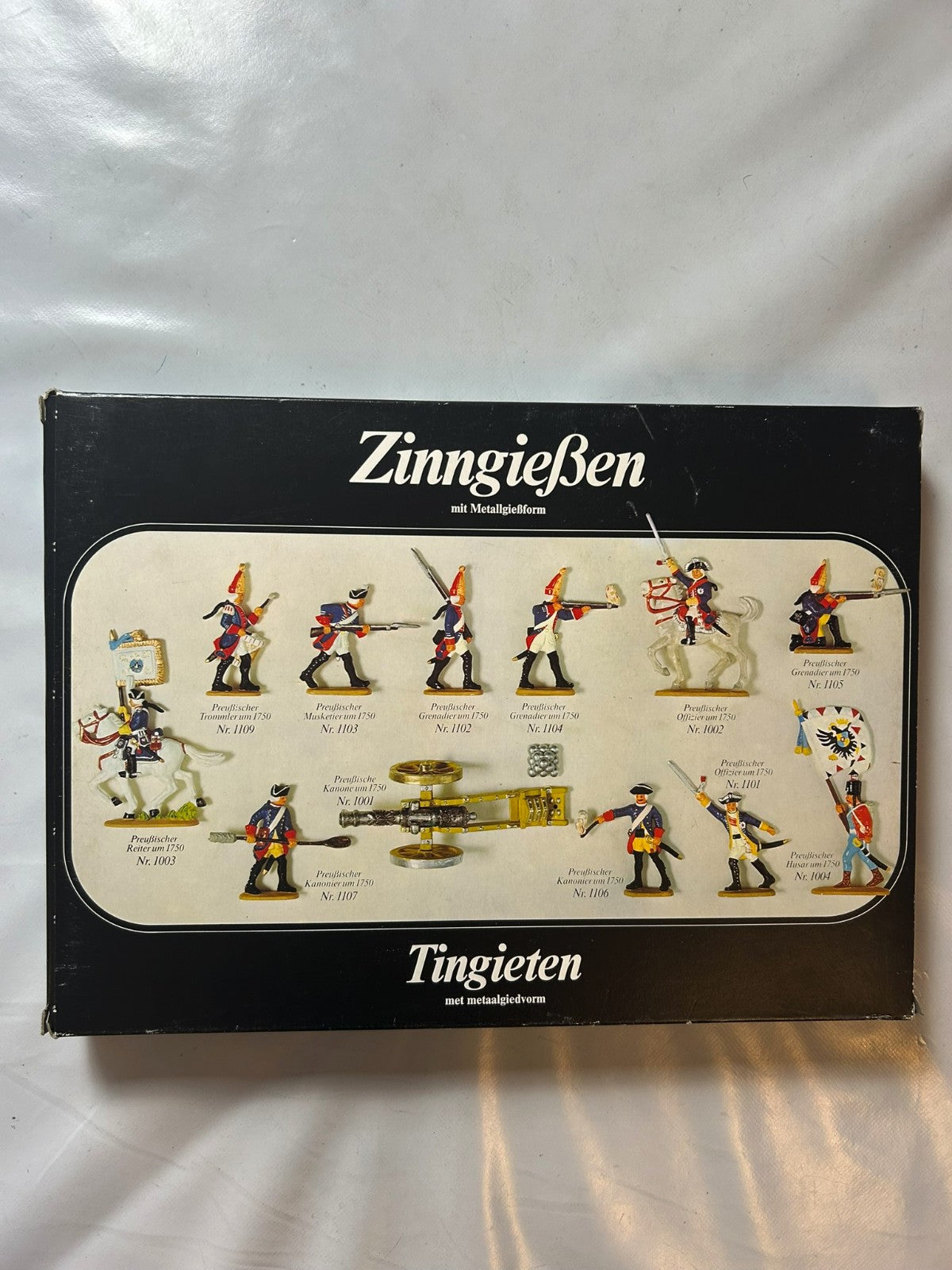 Nürnberger Meisterzinn Tingieten Box Verpackung unbenutzt - Ansicht 11