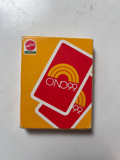 O´NO 99  Kartenspiel - Mattel 1992 - Vintage Ono99 - Vollständig - Ansicht 4