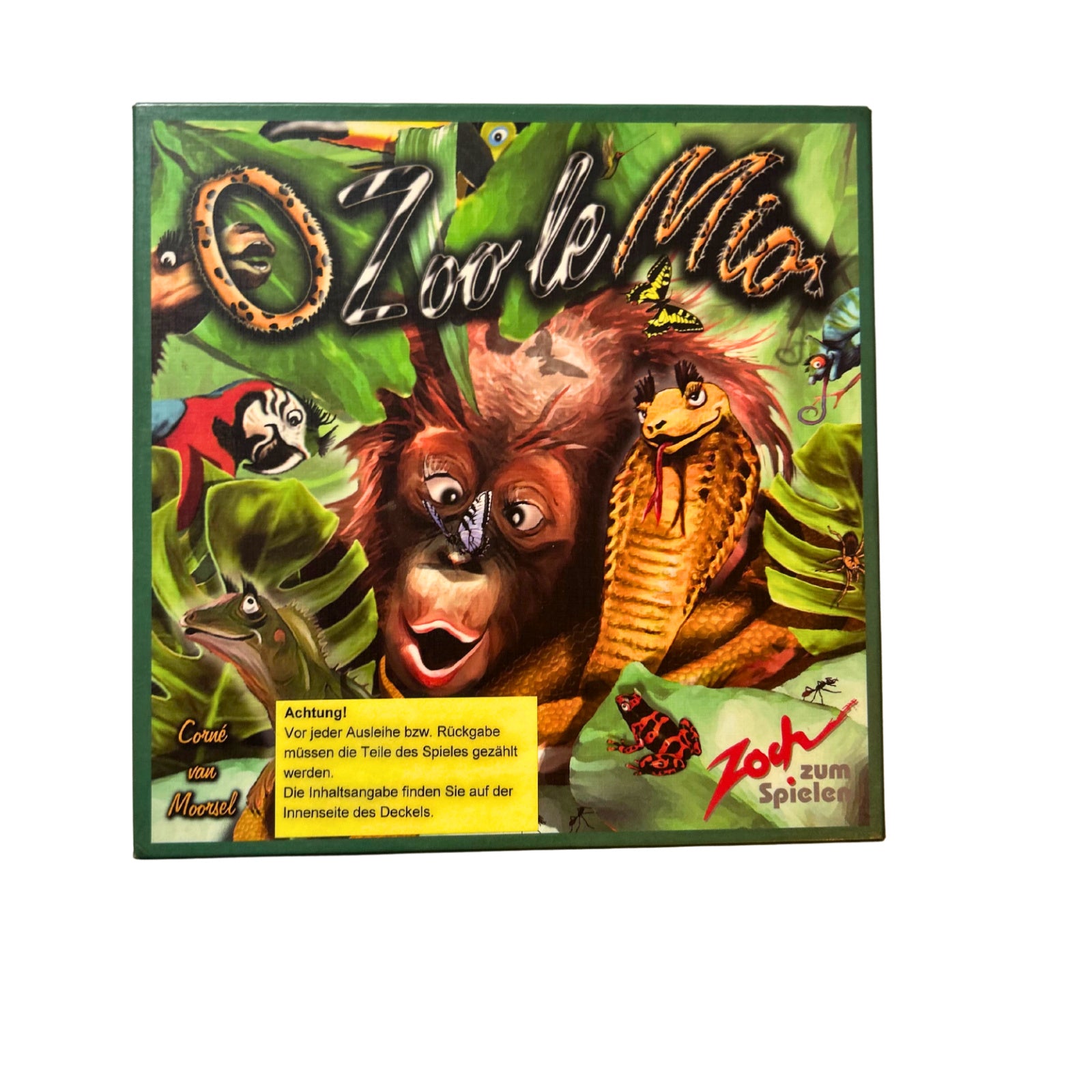 O Zoo le Mio Zoch Brettspiel Gesellschatsspiel Spiel – SKU A12267 – Gesellschaftsspiel gebraucht kaufen bei Brettspielimperium
