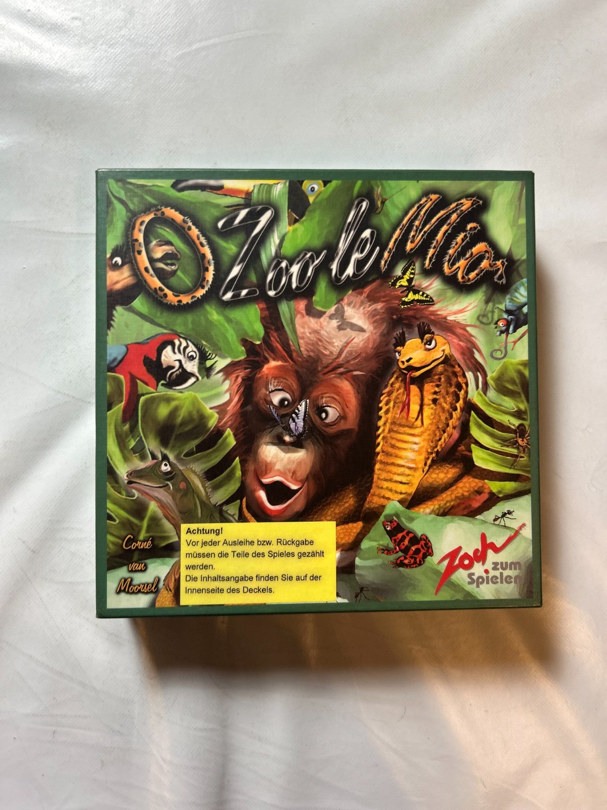 O Zoo le Mio Zoch Brettspiel Gesellschatsspiel Spiel  Vollständig - Ansicht 2