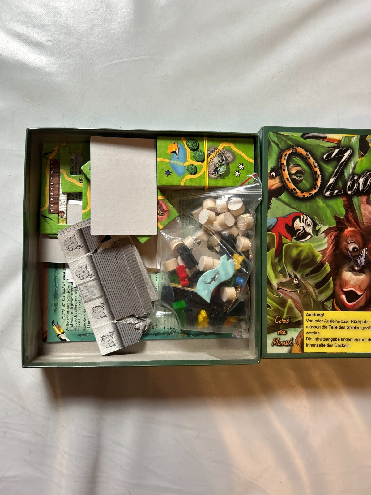 O Zoo le Mio Zoch Brettspiel Gesellschatsspiel Spiel  Vollständig - Ansicht 6