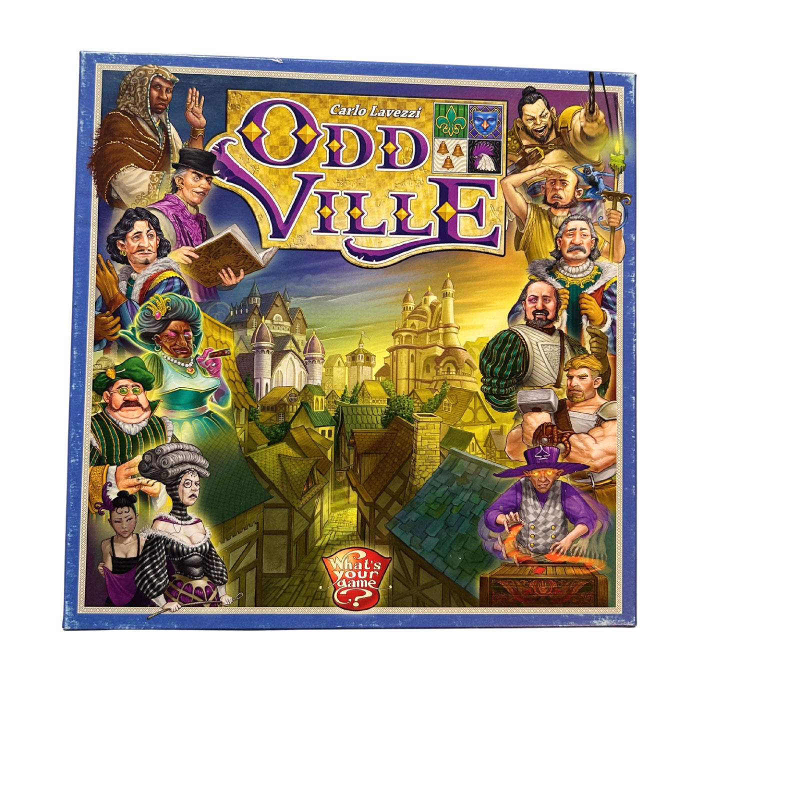 OddVille Brettspiel Carlo Lavezzi Strategie Huch Deutsch - Vollständig - Ansicht 1