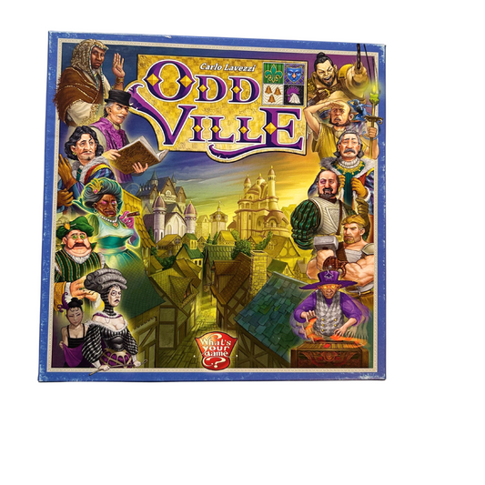 OddVille Brettspiel Carlo Lavezzi Strategie Huch Deutsch - Vollständig - Ansicht 1