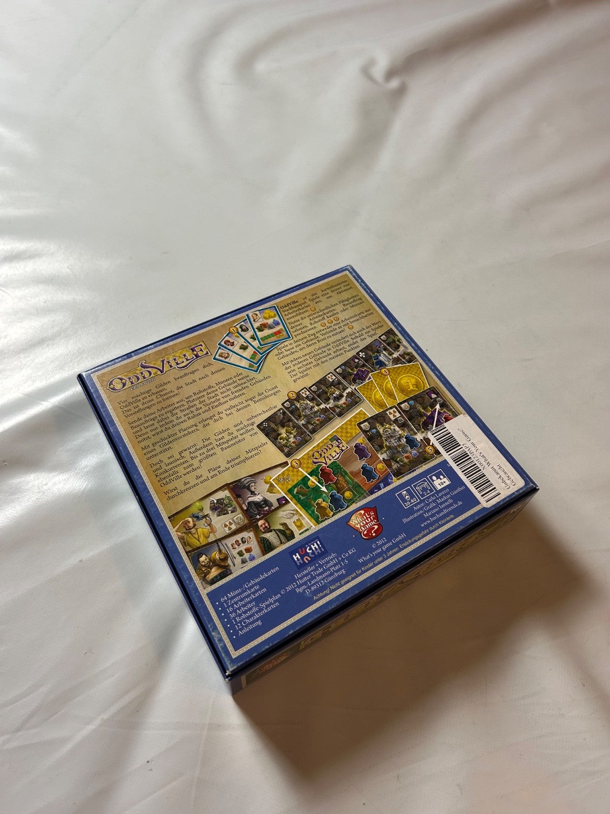 OddVille Brettspiel Carlo Lavezzi Strategie Huch Deutsch - Vollständig - Ansicht 11