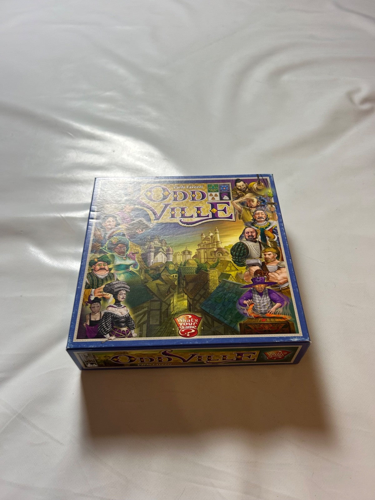 OddVille Brettspiel Carlo Lavezzi Strategie Huch Deutsch - Vollständig - Ansicht 3