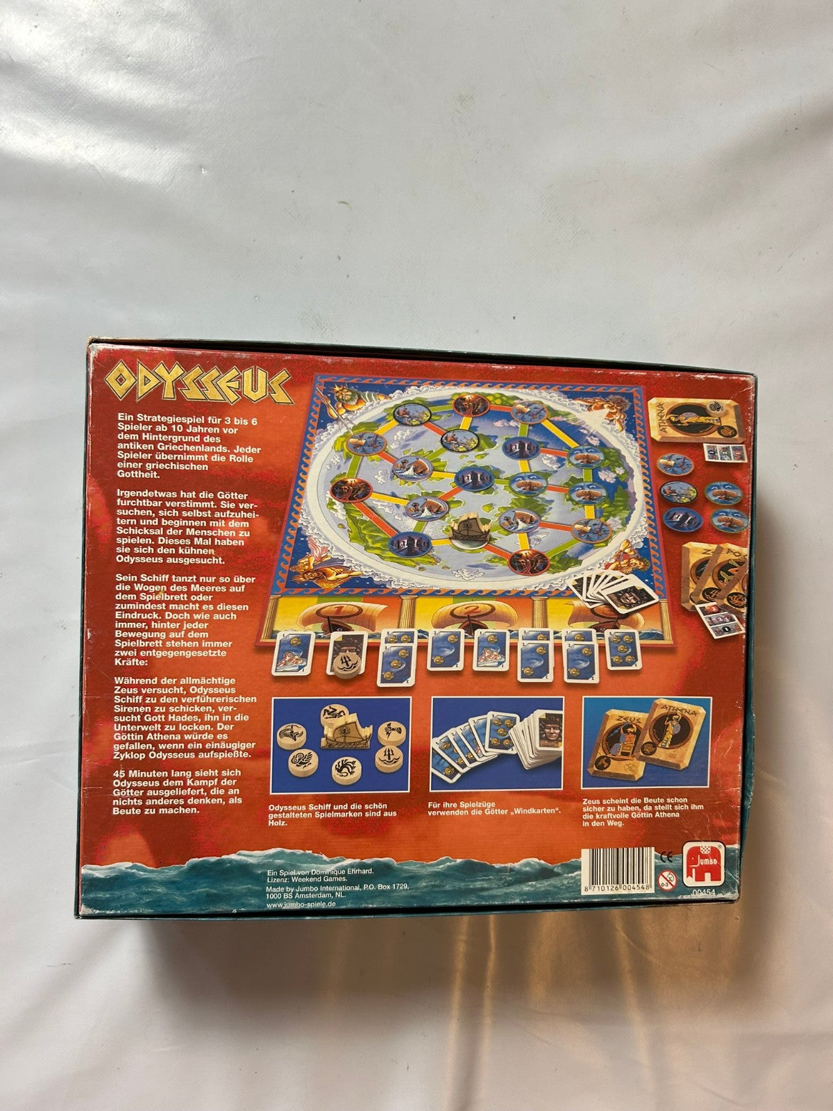 Odysseus das Spiel der Götter Jumbo Brettspiel - Vollständig - Ansicht 12