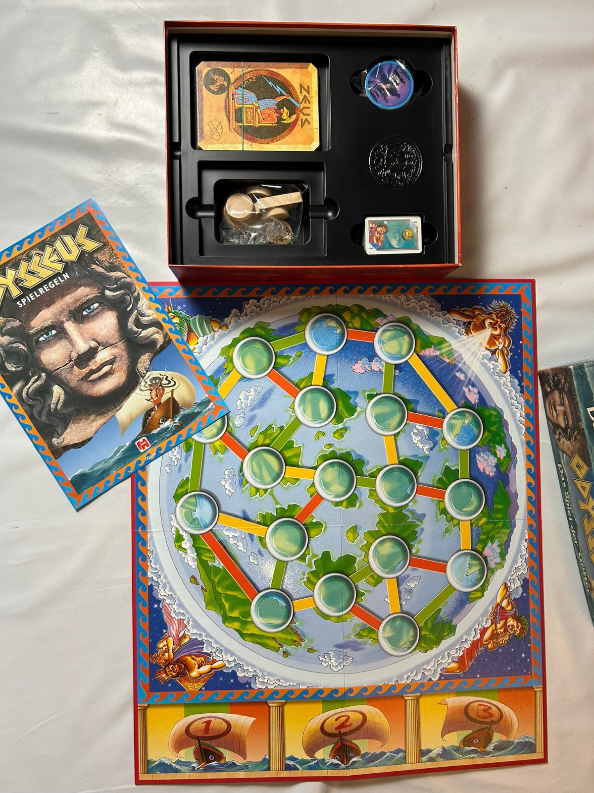 Odysseus das Spiel der Götter Jumbo Brettspiel - Vollständig - Ansicht 6