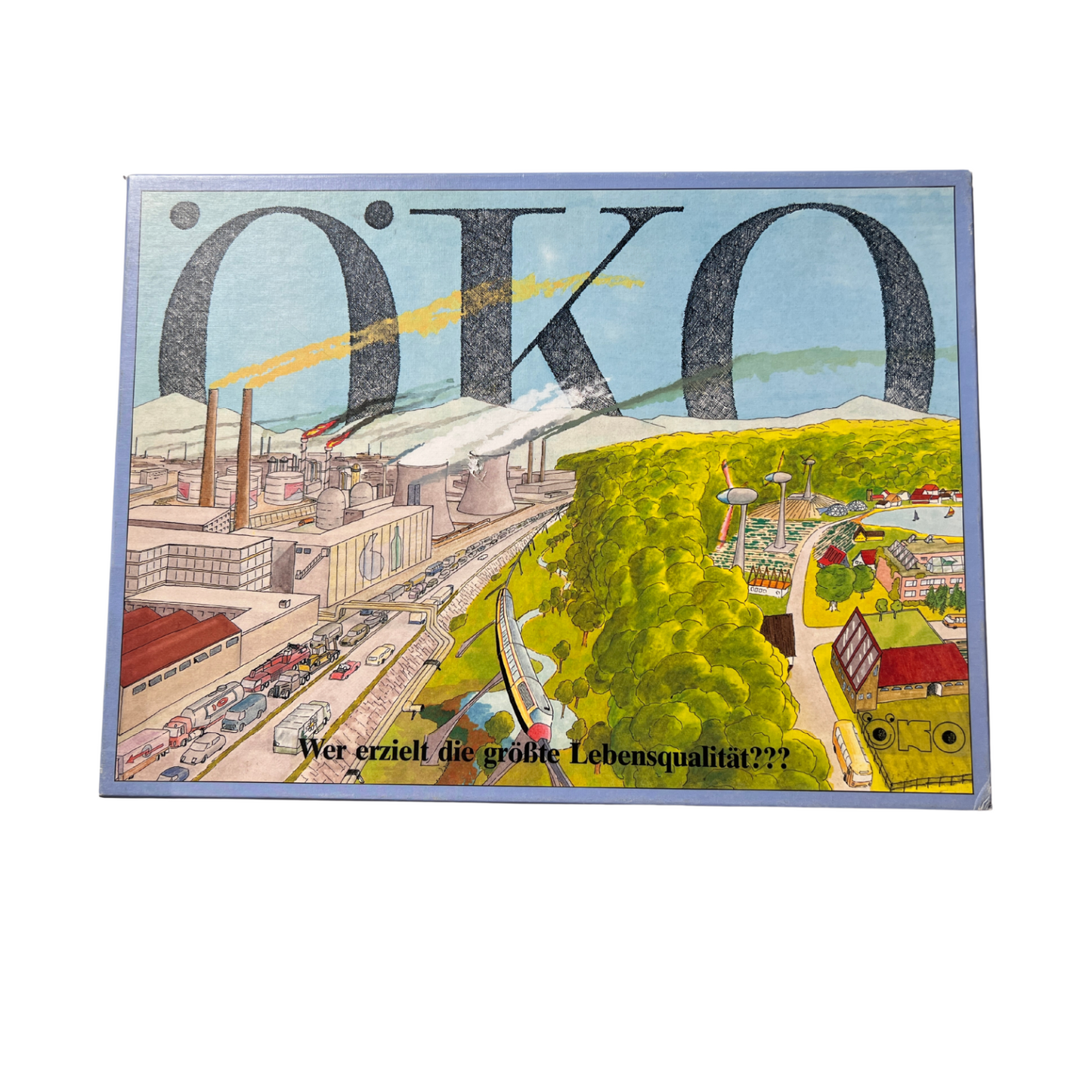 Öko Brettspiel  Ökologie Ökonomie Umwelt Grün  Vollständig - Ansicht 1