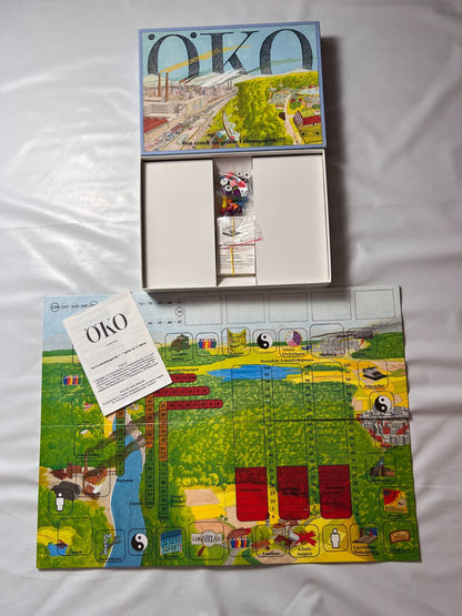Öko Brettspiel  Ökologie Ökonomie Umwelt Grün  Vollständig - Ansicht 2