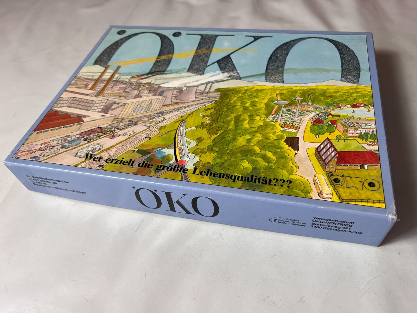 Öko Brettspiel  Ökologie Ökonomie Umwelt Grün  Vollständig - Ansicht 8