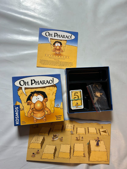 OH PHARAO Tauschen Bauen Klauen  Kartenspiel von Thilo Hutzler  Vollständig - Ansicht 6