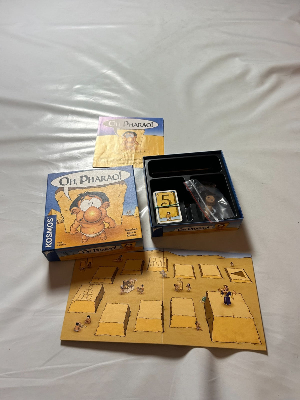 OH PHARAO Tauschen Bauen Klauen  Kartenspiel von Thilo Hutzler  Vollständig - Ansicht 7