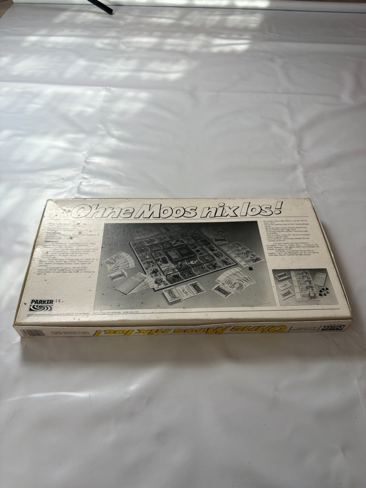 Ohne Moos nix los! Parker 1988 Brettspiel Gesellschaftsspiel Vollständig - Ansicht 13