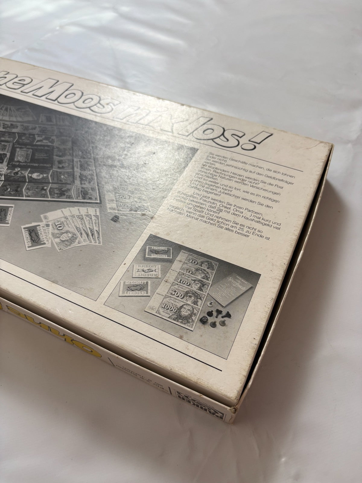 Ohne Moos nix los! Parker 1988 Brettspiel Gesellschaftsspiel Vollständig - Ansicht 16