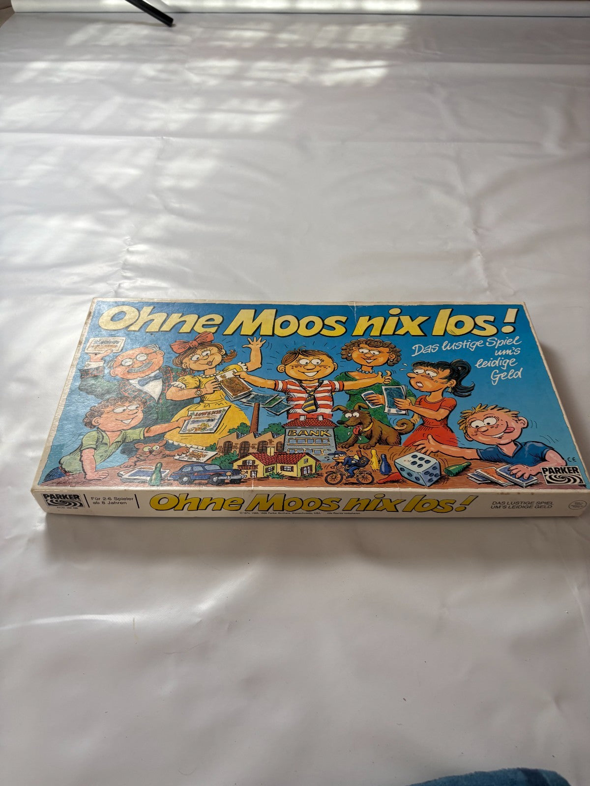 Ohne Moos nix los! Parker 1988 Brettspiel Gesellschaftsspiel Vollständig - Ansicht 2