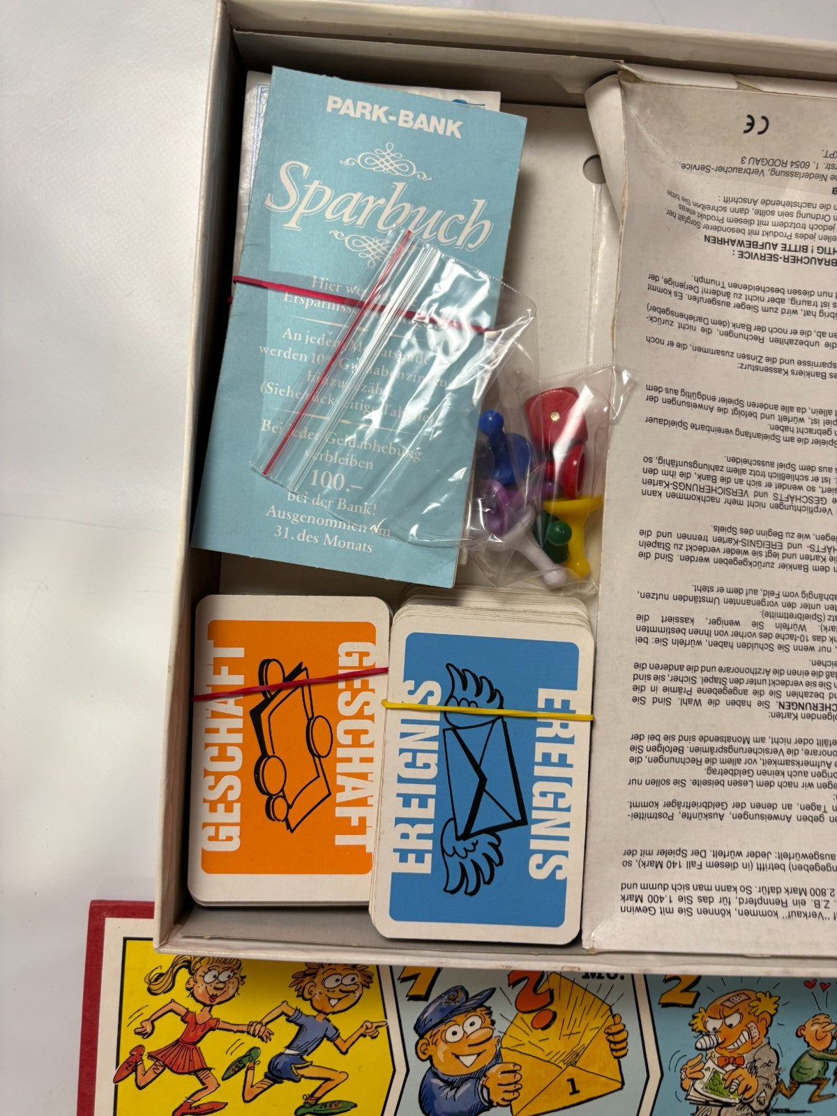 Ohne Moos nix los! Parker 1988 Brettspiel Gesellschaftsspiel Vollständig - Ansicht 9