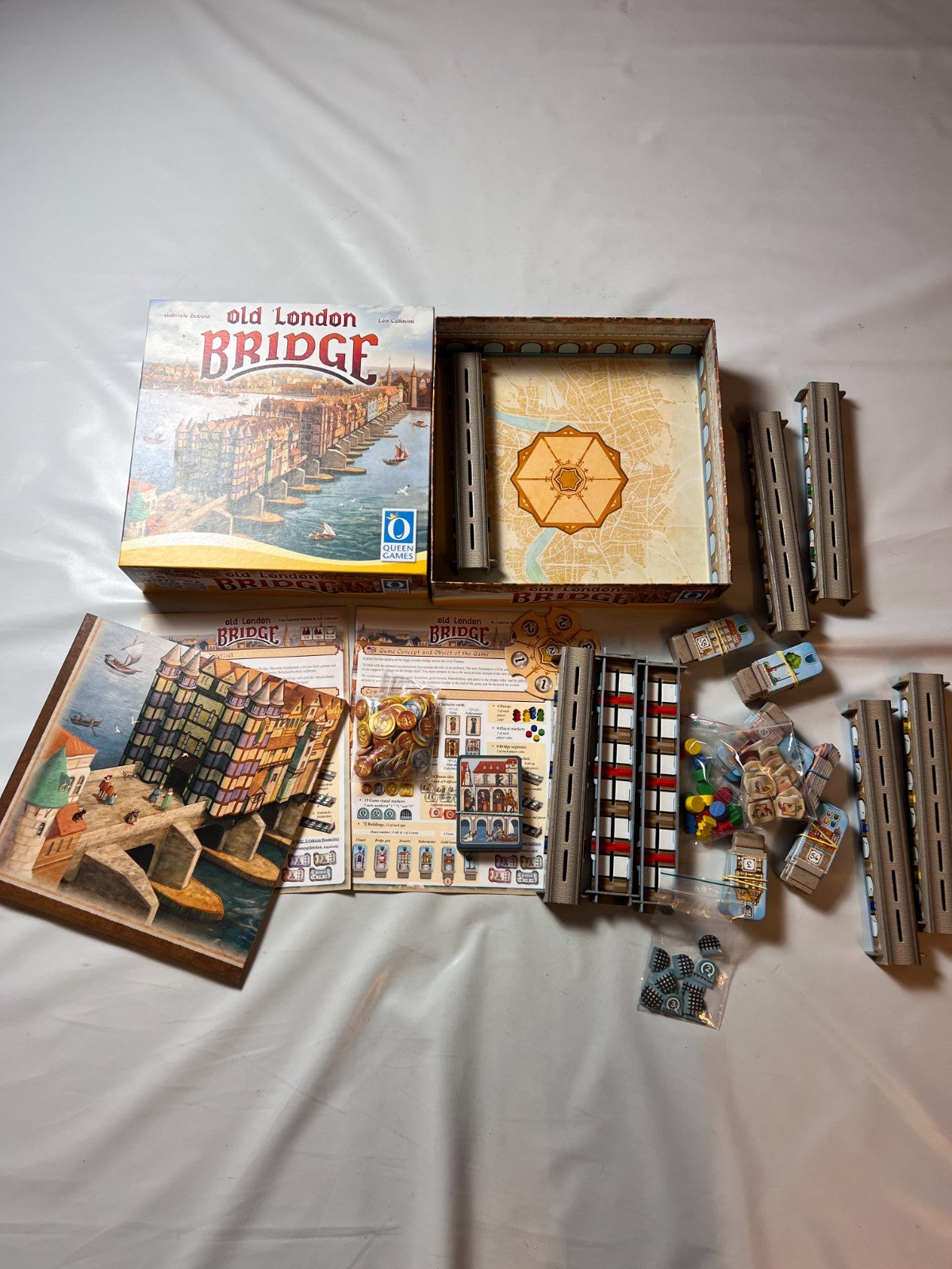 Old London Bridge Queen Games ab 10 Jahren 24 Spieler  Vollständig - Ansicht 2