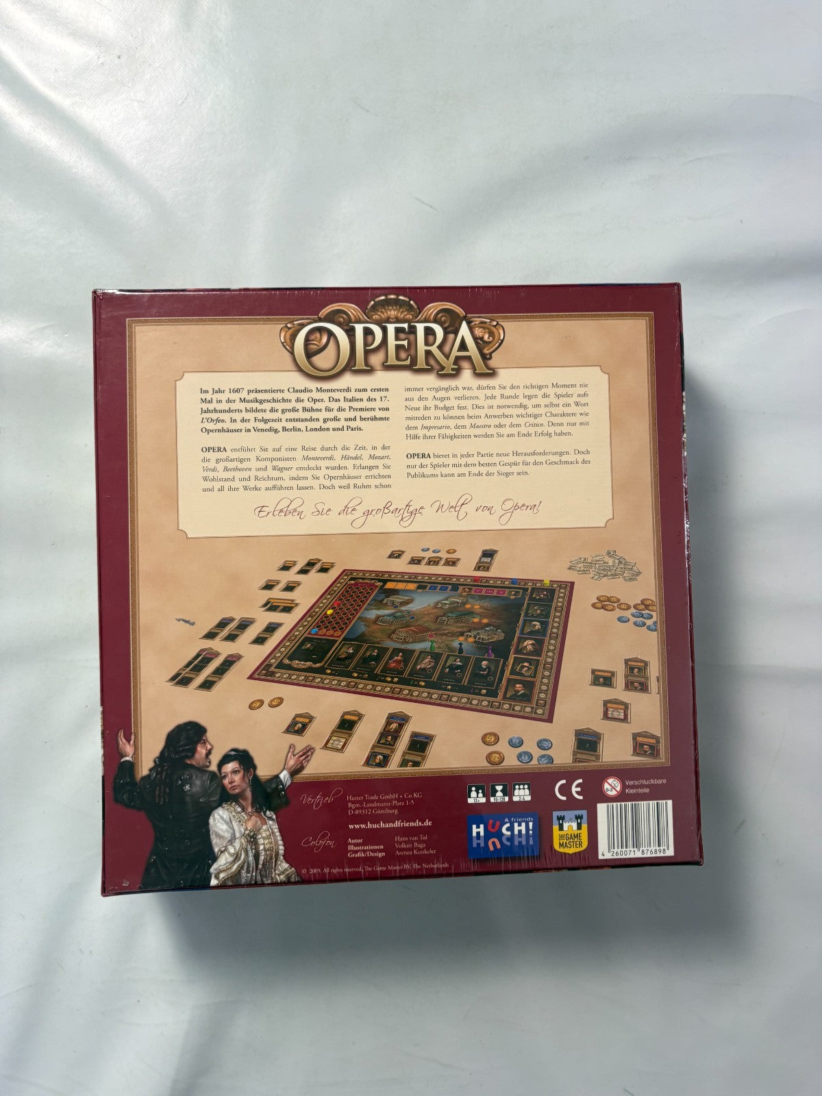 Opera Brettspiel Huch Spiele Hans Van Tol  NEU in Folie - Ansicht 7