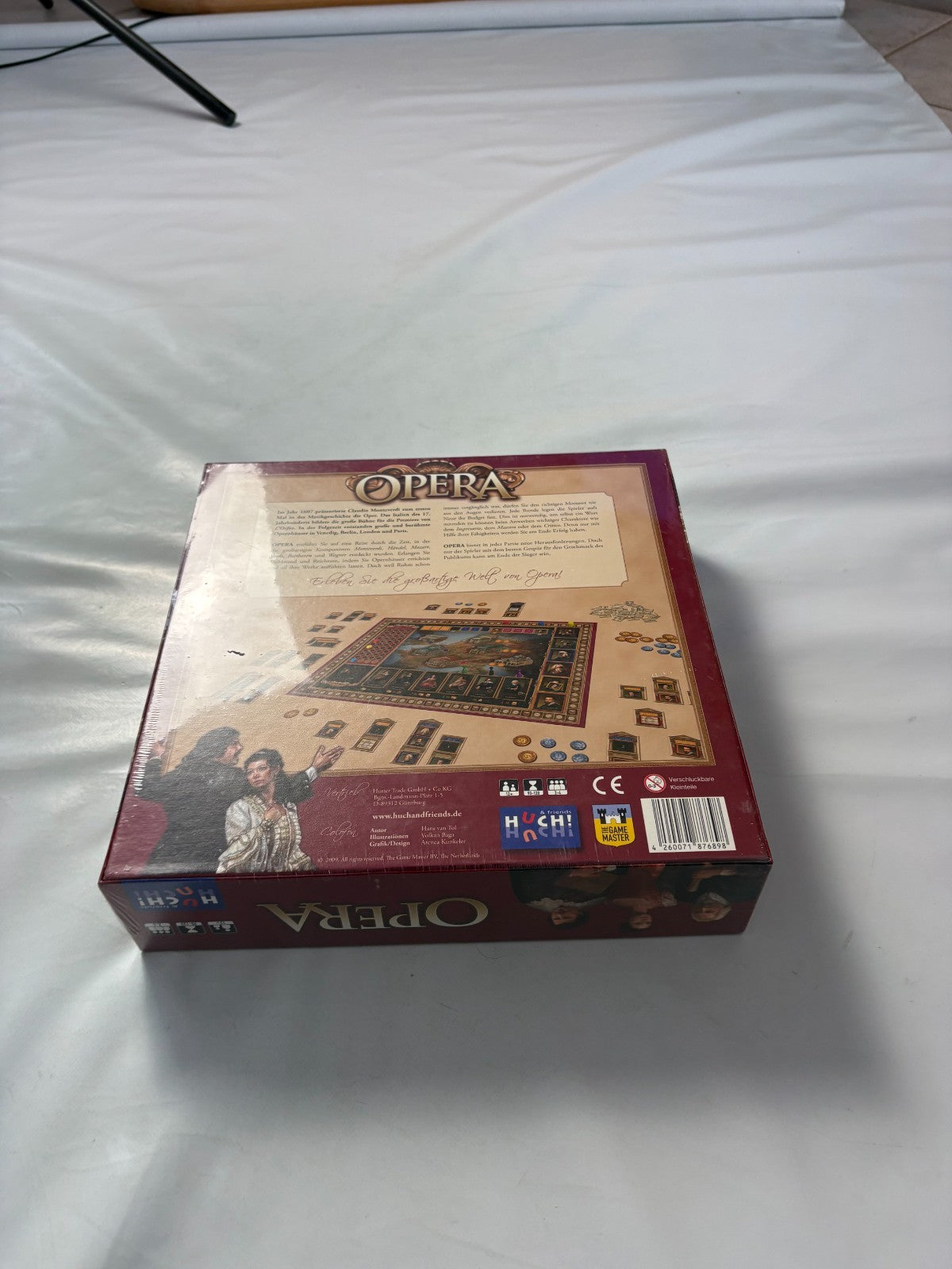Opera Brettspiel Huch Spiele Hans Van Tol  NEU in Folie - Ansicht 8